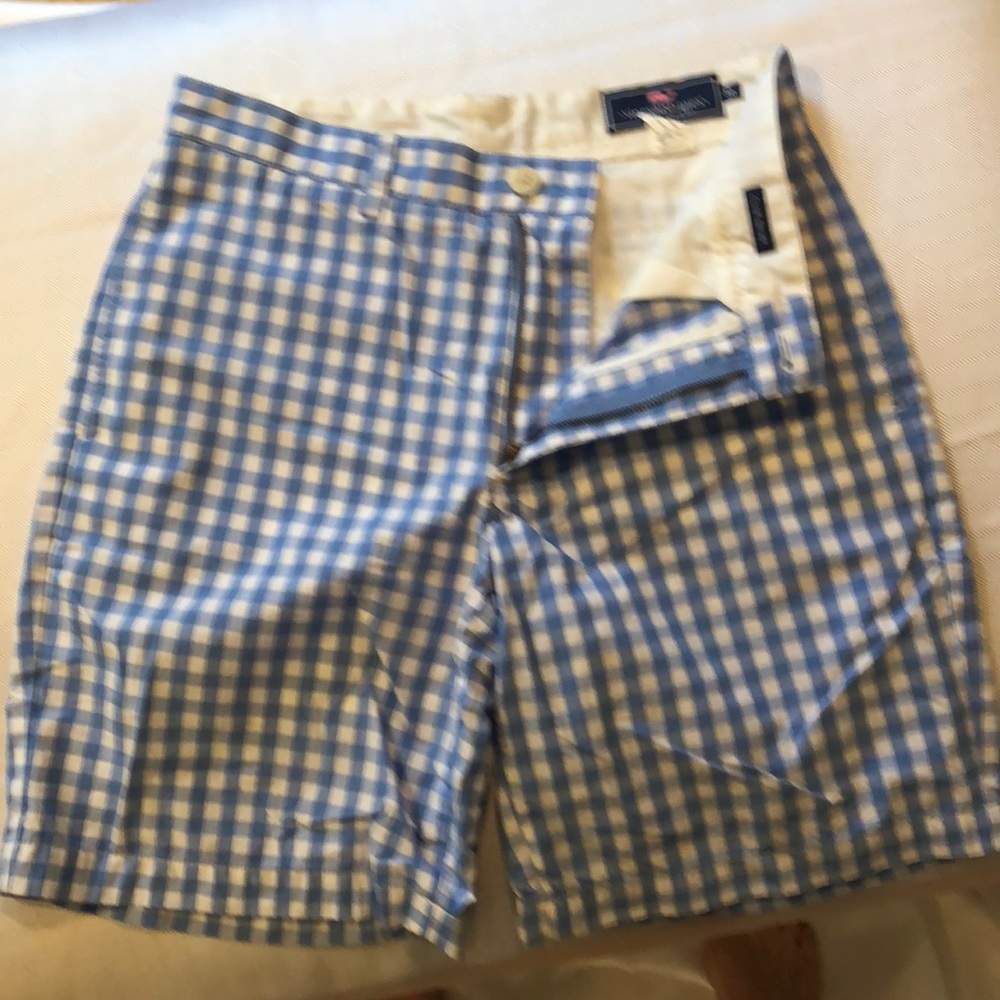 VV club shorts gingham